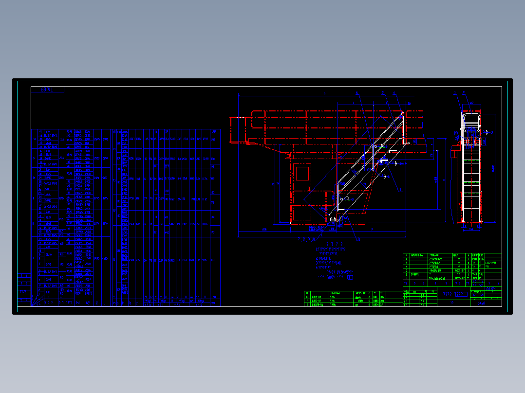 qd50t吊钩桥式起重机，生产全套图纸