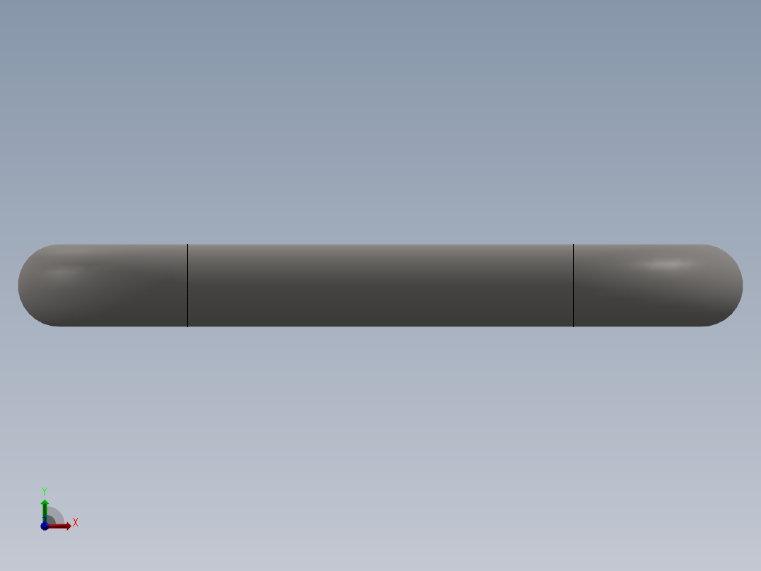 起重链条3D模型前视图