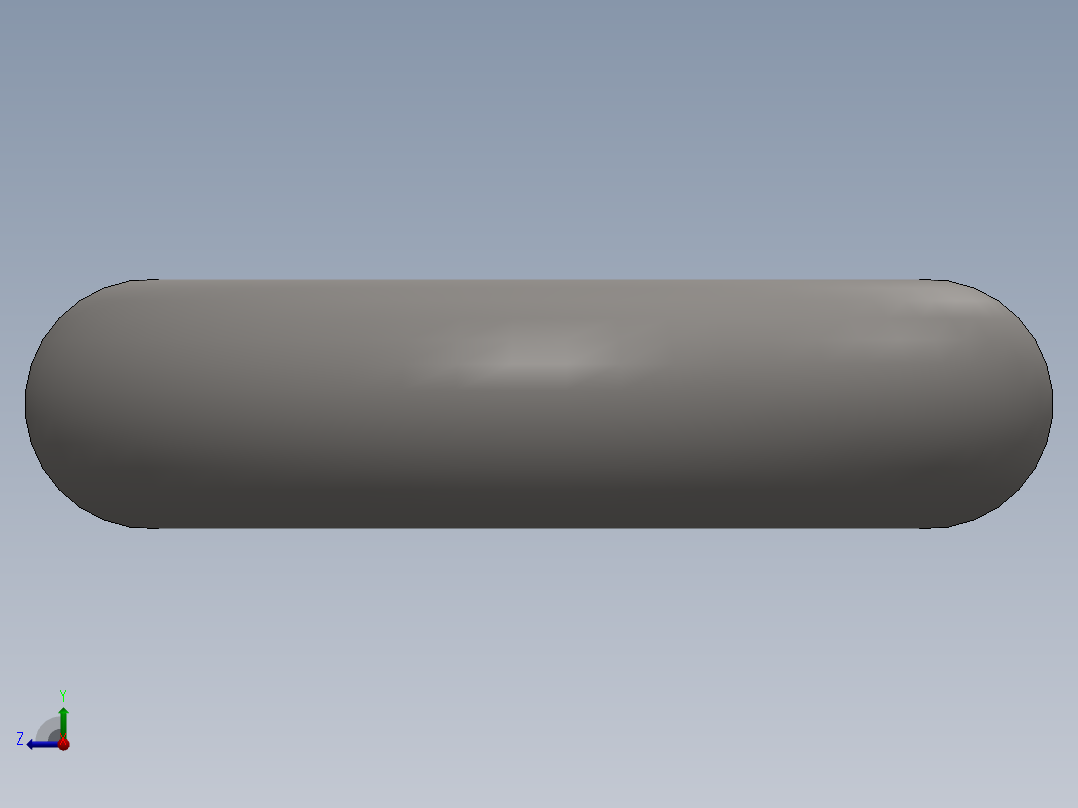 起重链条3D模型右视图