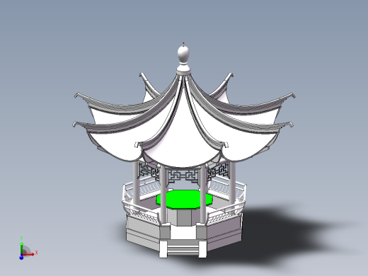 八角凉亭（SW2012