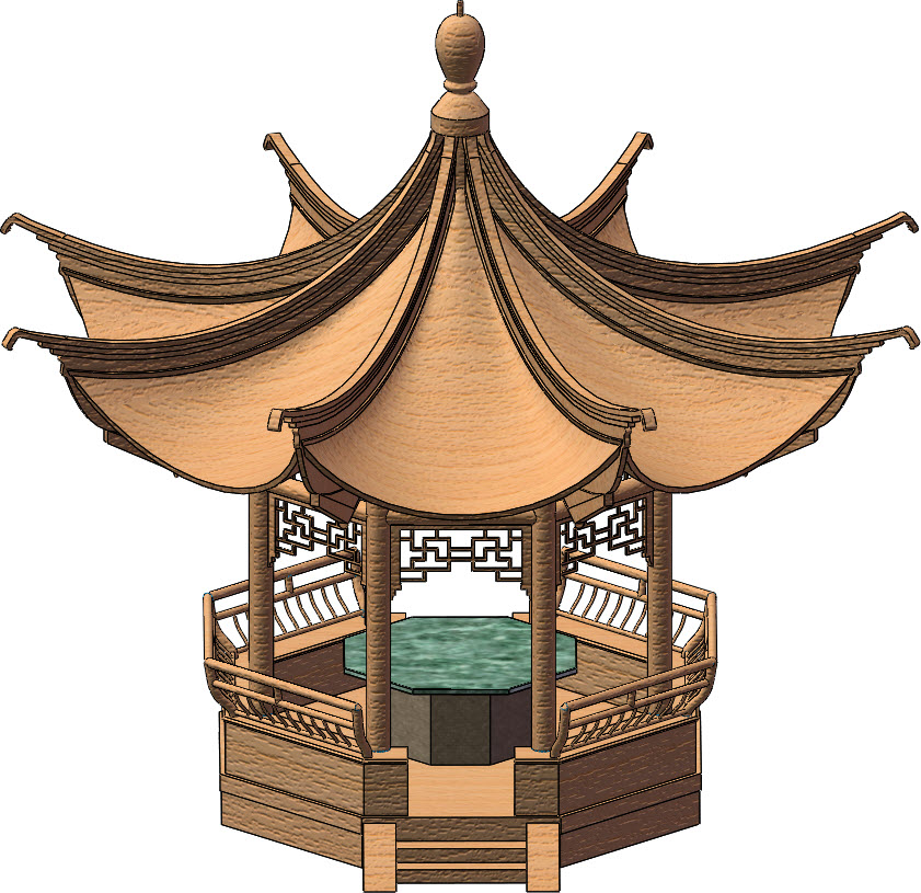 八角凉亭（SW2012