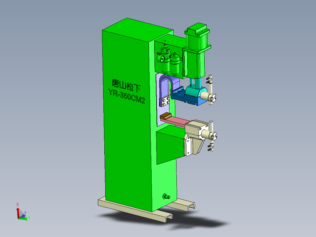 F204 唐山松下YR-350CM2点焊机3D