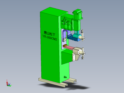F204 唐山松下YR-350CM2点焊机3D