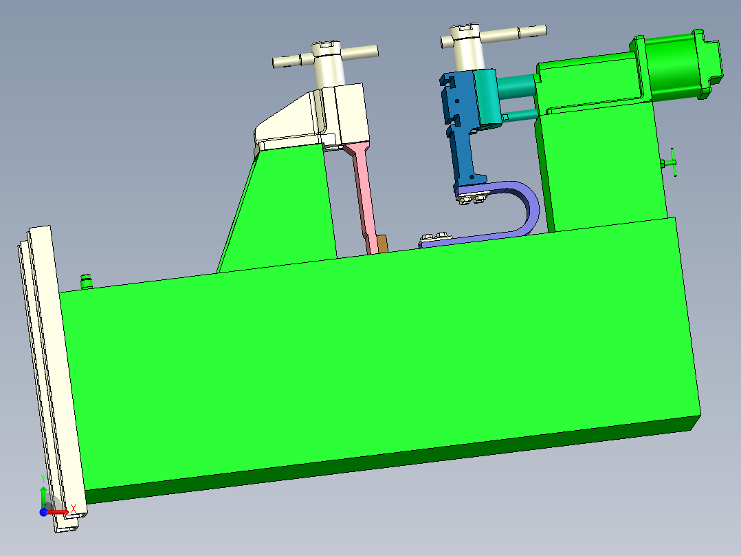F204 唐山松下YR-350CM2点焊机3D前视图