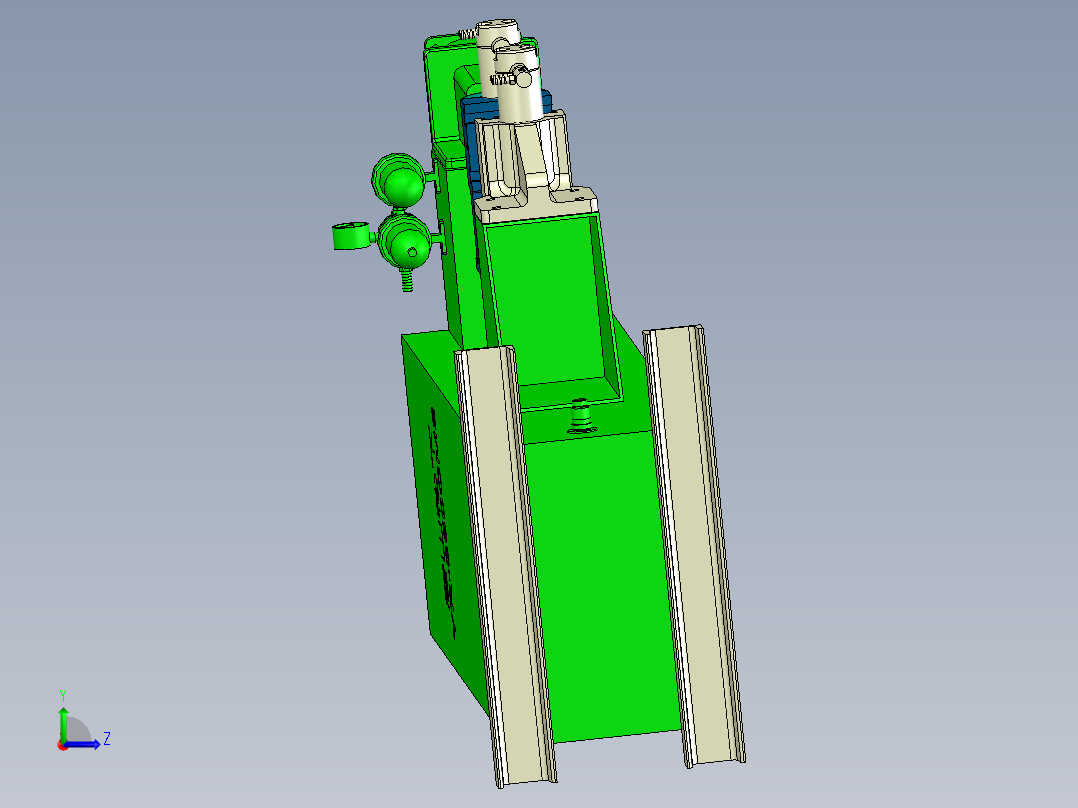 F204 唐山松下YR-350CM2点焊机3D左视图