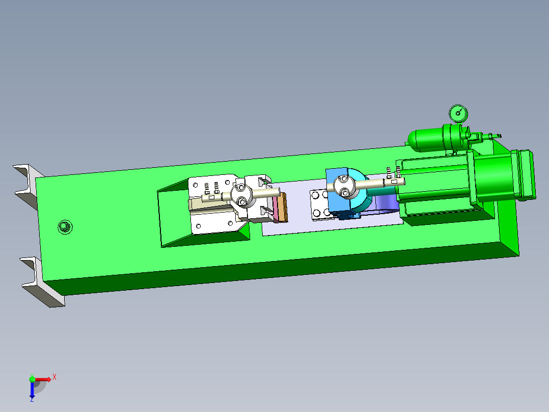 F204 唐山松下YR-350CM2点焊机3D俯视图