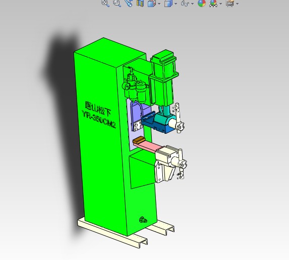 F204 唐山松下YR-350CM2点焊机3D