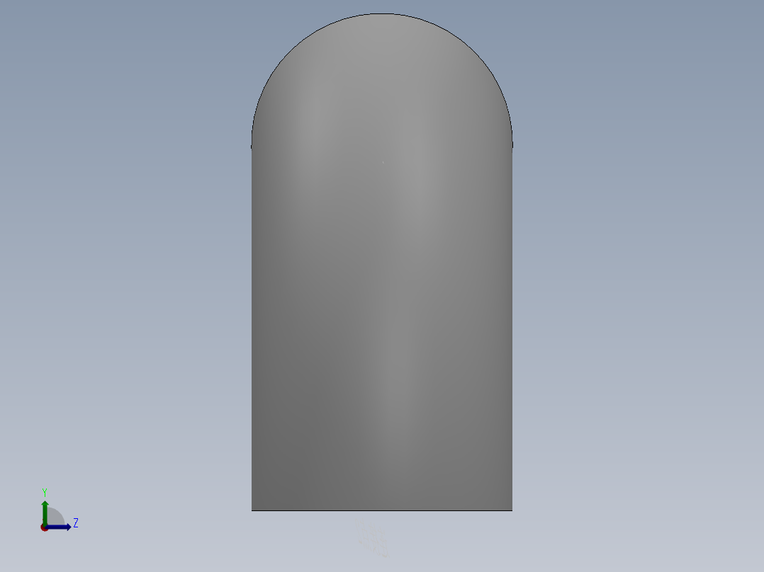 90°弯头 长半径DN15-800左视图