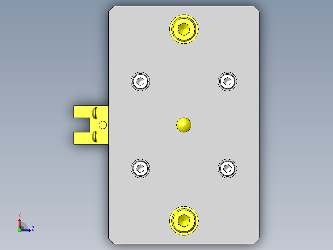 常用机械结构 (380)俯视图