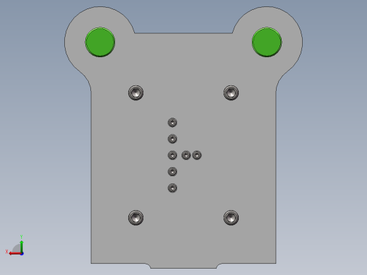 Q402-监控器吊支架冲压复合模具设计【三维SolidWorks】后视缩略图