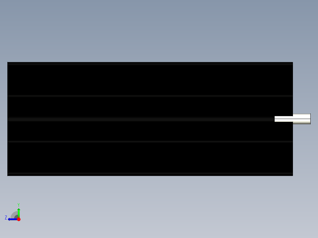 用于TO-220设备的带大径向散热片的挤压式散热器，2.6 C-w .尺寸高63.5毫米- 41.91毫米- 25.4毫米右视图