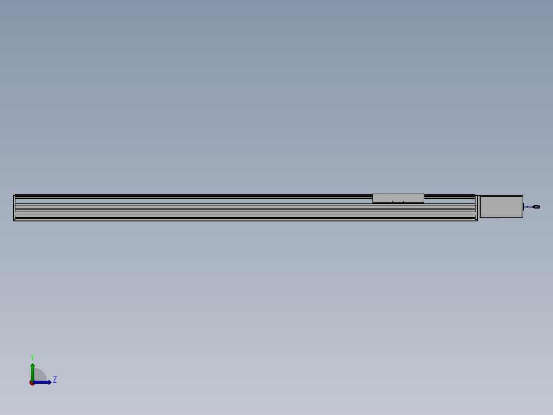 精密模组MT220-L150-1700-L-M75-C4左视图
