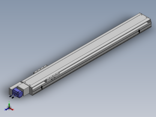 精密模组MT220-L150-1700-L-M75-C4正等轴测缩略图