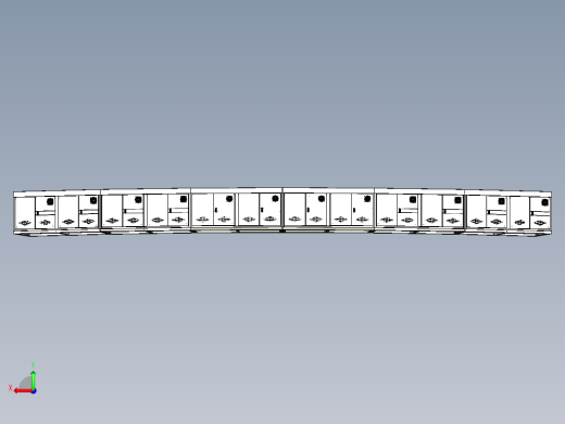 12工位弧形操作台后视缩略图