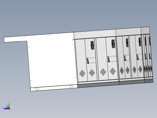 12工位弧形操作台右视缩略图