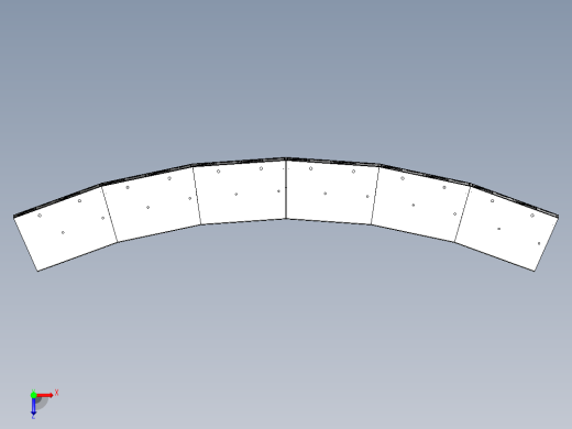 12工位弧形操作台俯视缩略图