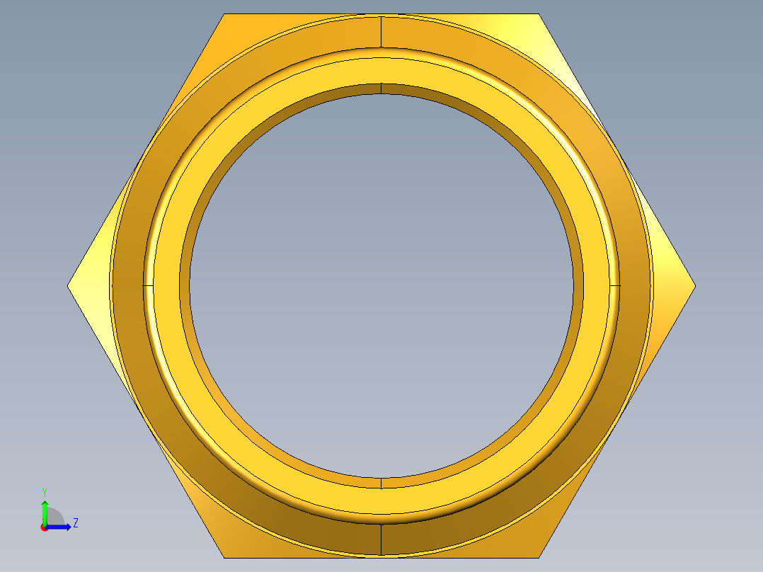 水管接头Male Hose to Male Hose 75GH-12左视图