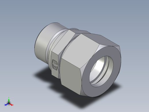 卡套式工业通用硬管接头EO_Male_Stud_connector_GE22LRCF