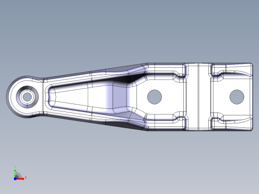 汽车连杆前视缩略图