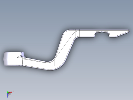 汽车连杆俯视缩略图