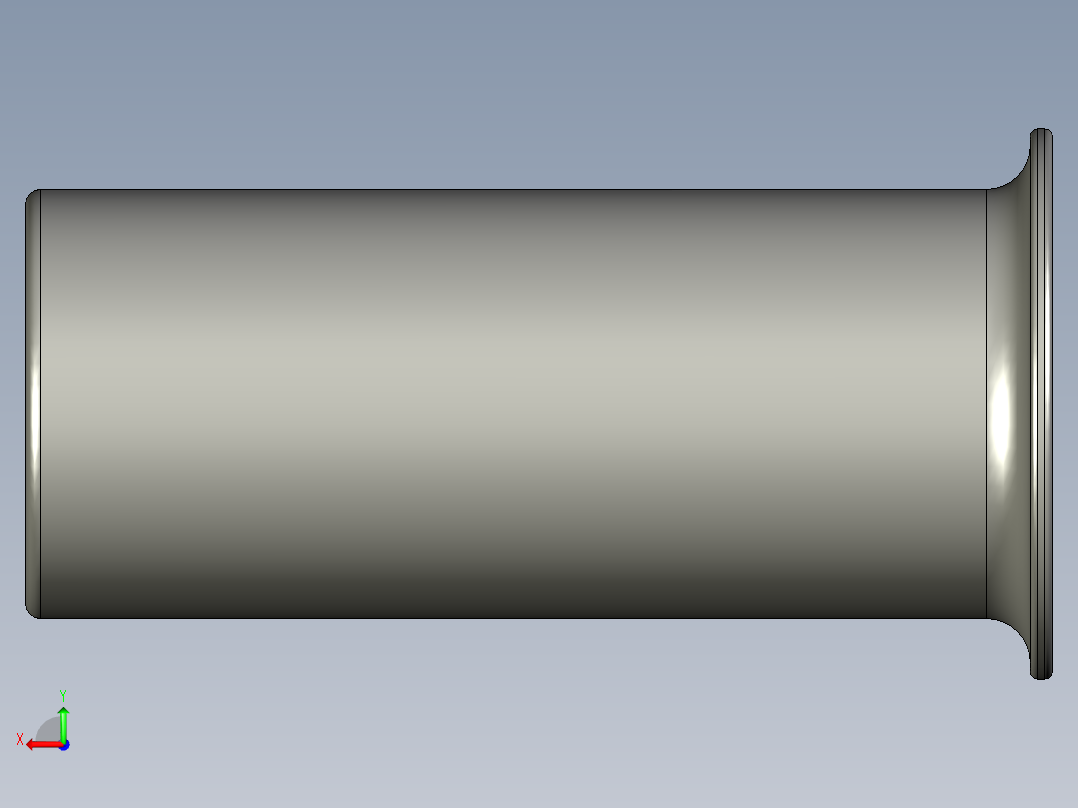 软管与硬管连接用工业通用接头0127_08_00后视图