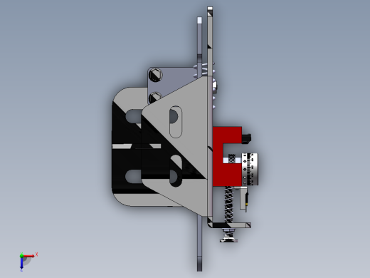 电梯制动能力检测辅助工具俯视缩略图