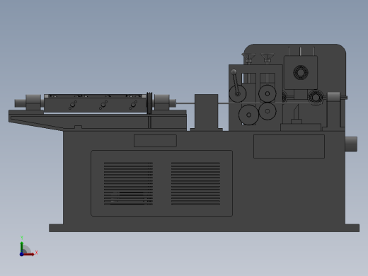 钢筋矫直切断机前视缩略图