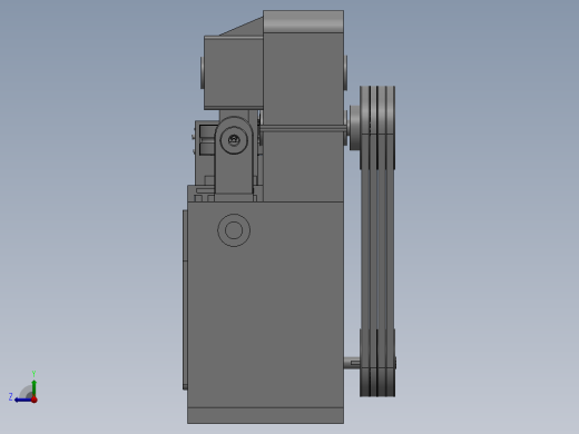 钢筋矫直切断机右视缩略图