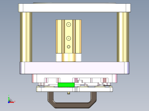 X2-CNC6笔记本CNC工装夹具三维模型-1104前视缩略图