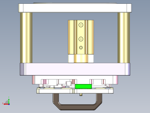 X2-CNC6笔记本CNC工装夹具三维模型-1104后视缩略图