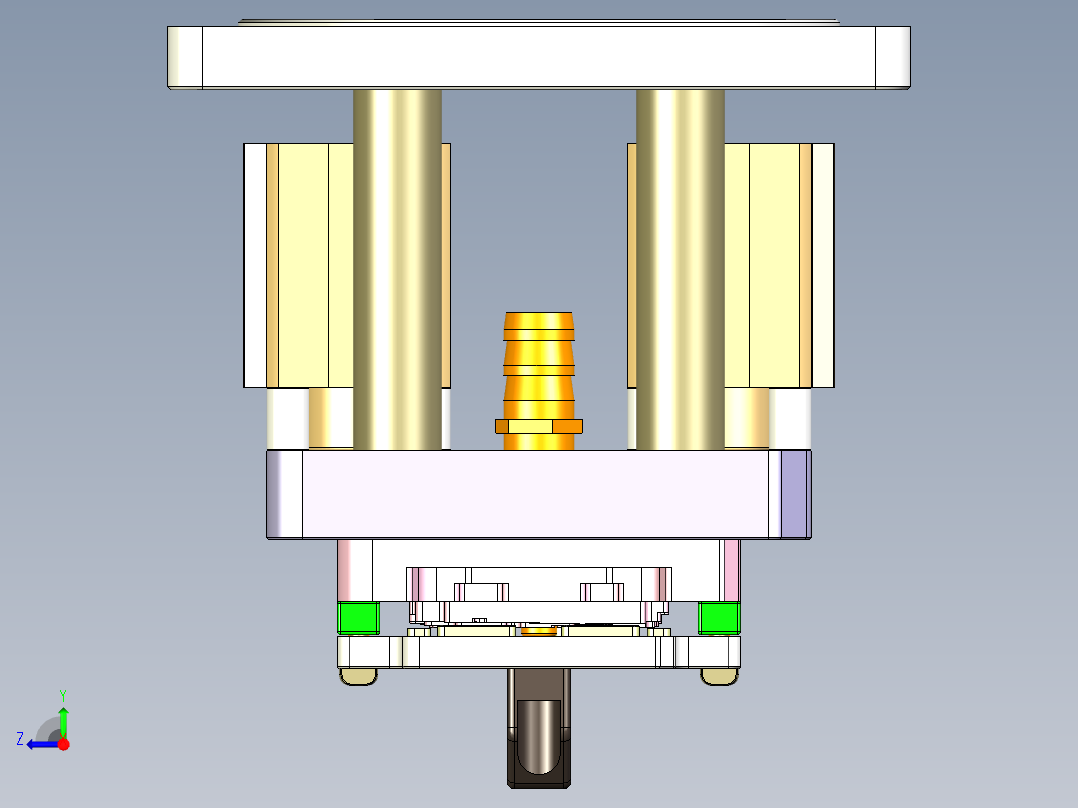 X2-CNC6笔记本CNC工装夹具三维模型-1104右视图