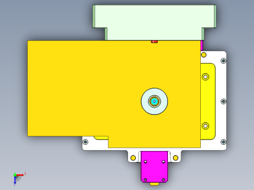FONE-D-CNC4笔记本CNC工装夹具三维模型-0704俯视缩略图