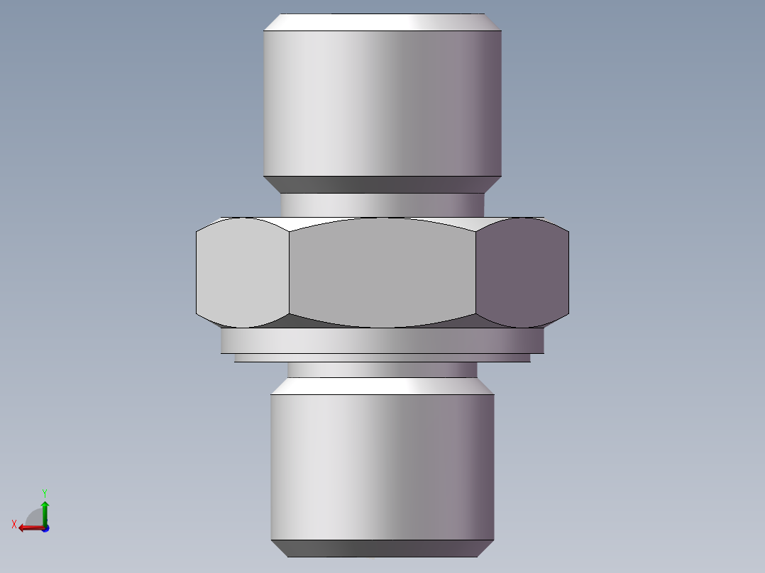 英制管螺纹ED密封、1DB-14-04WD后视图