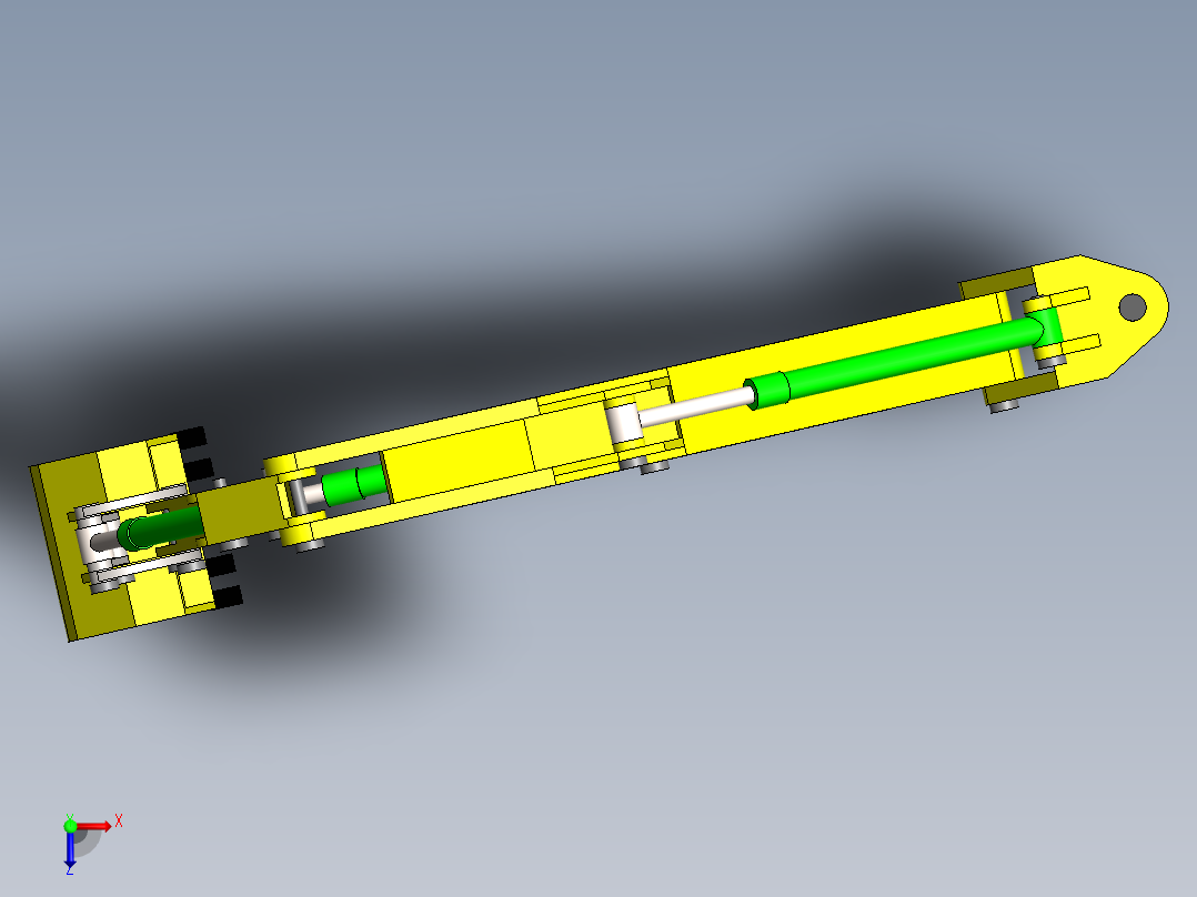 挖掘机、推土机(10)俯视图