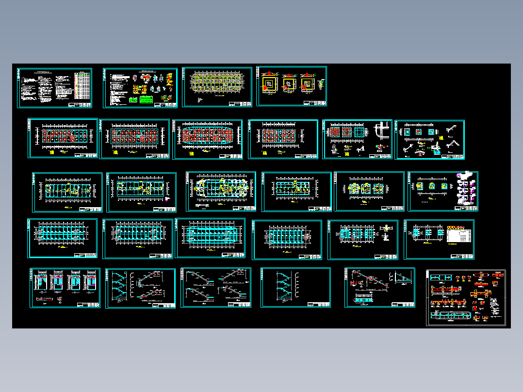 某六层楼结构图