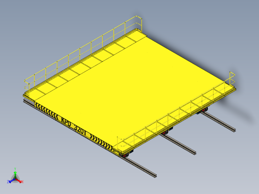 150t、300t无动力拖车及200t、320t、400t电动平车-KPD-320t(8.5×6×1.5m+850×2)电动平车MF150