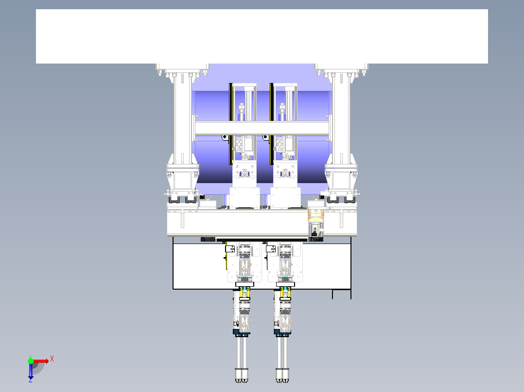 GZ01-管桩自动合模项目俯视图