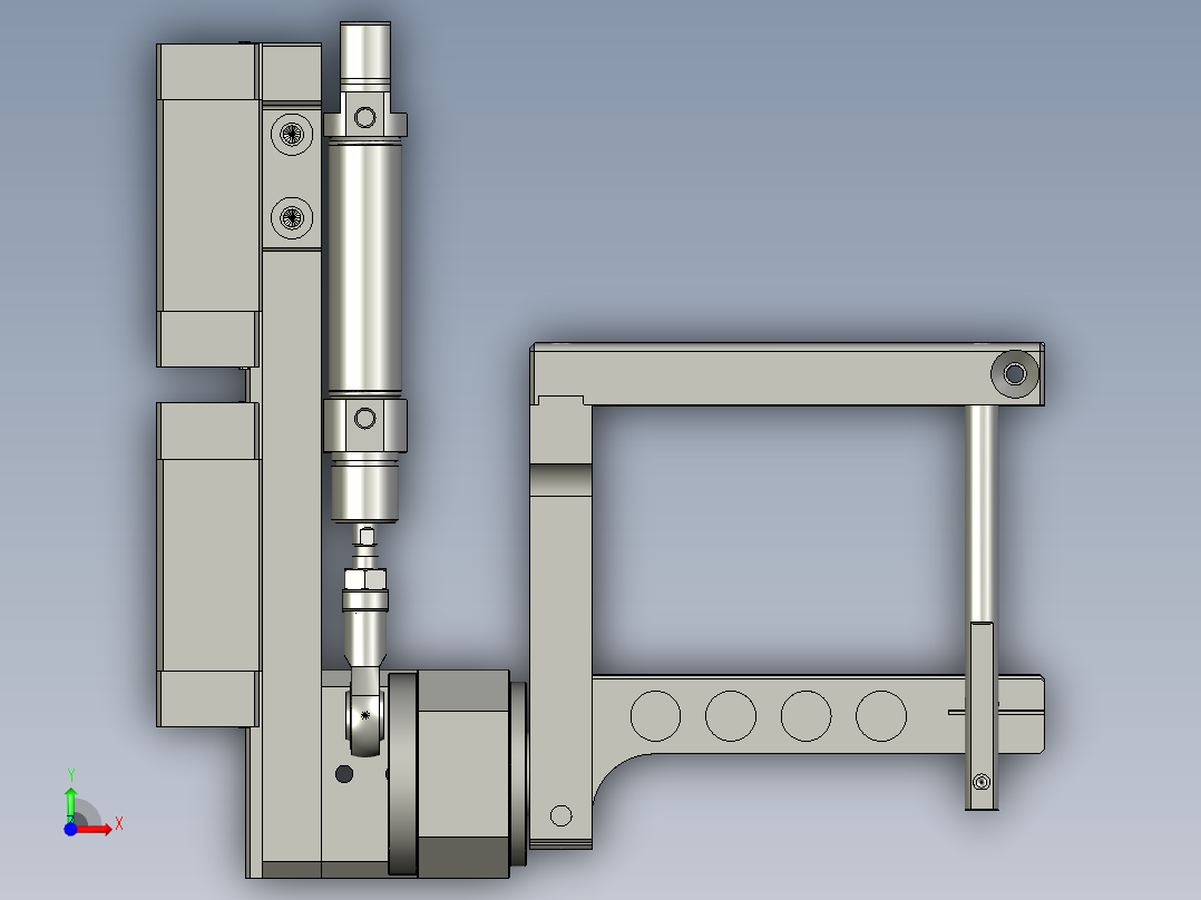 6G-TL06-滑动板组件前视图