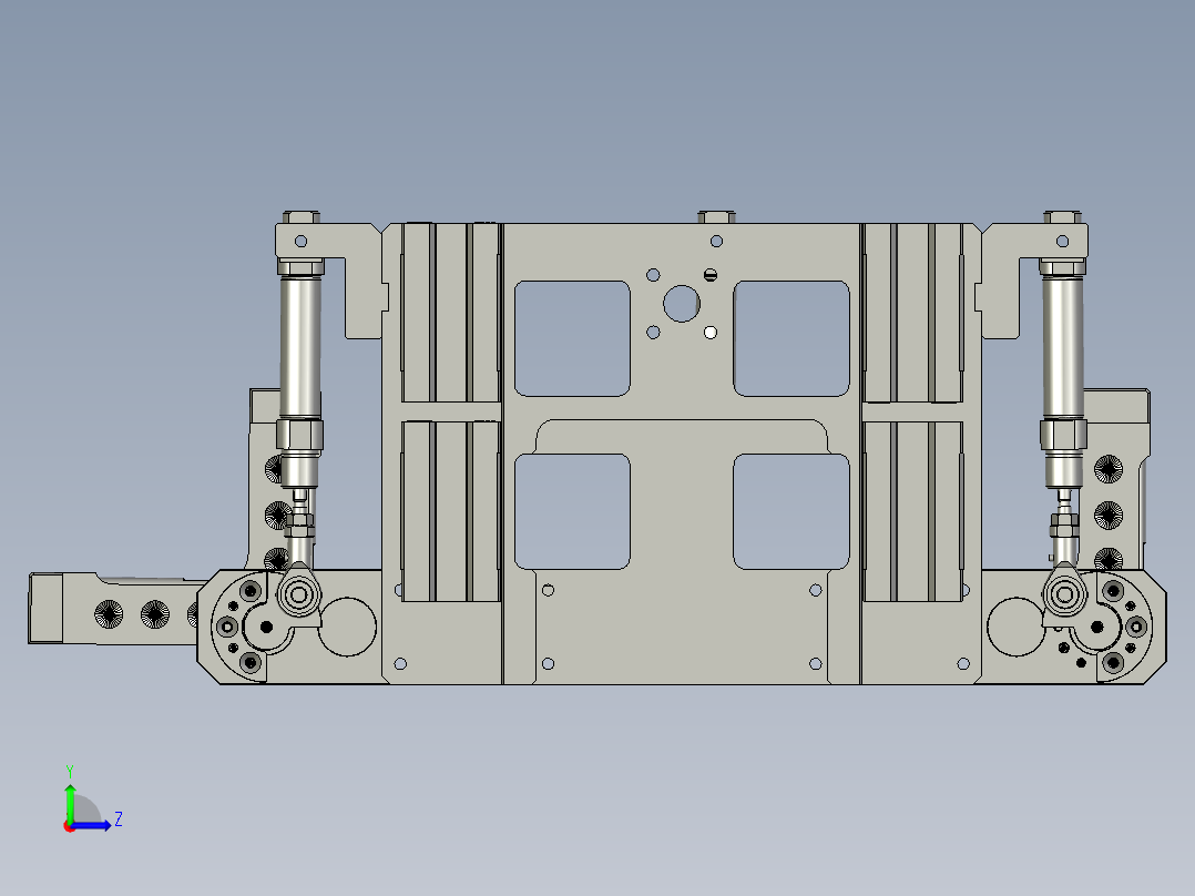 6G-TL06-滑动板组件左视图
