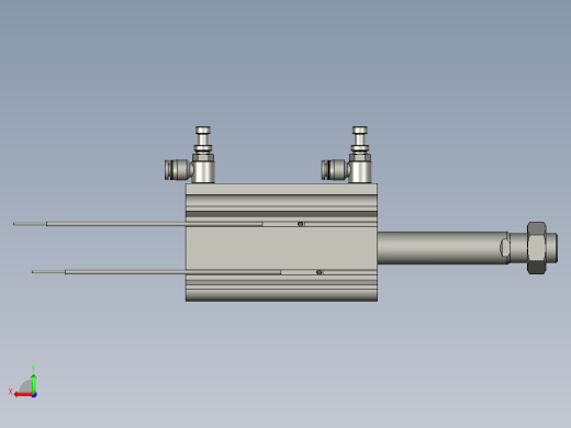 CDQ2B50-75DMZ气缸4271ZB后视缩略图