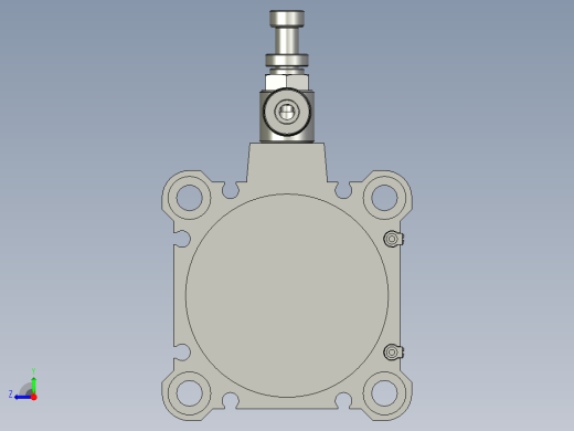 CDQ2B50-75DMZ气缸4271ZB右视缩略图