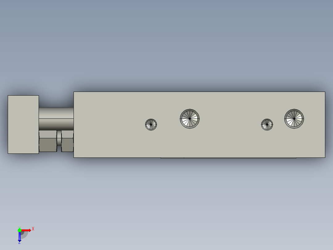 CXSM10-10Y59BL俯视图