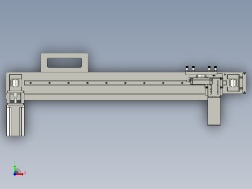 DBCQJ02-出料机械手装配体前视缩略图