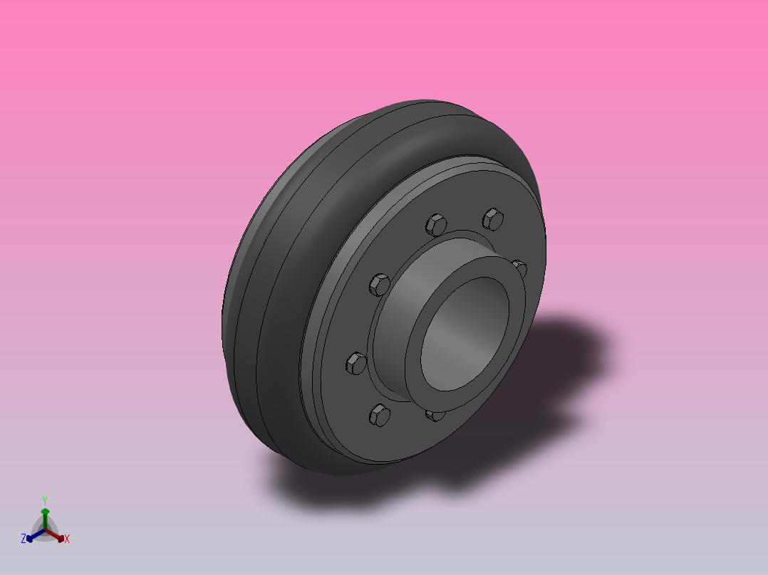 轮胎联轴器_F180B主视图