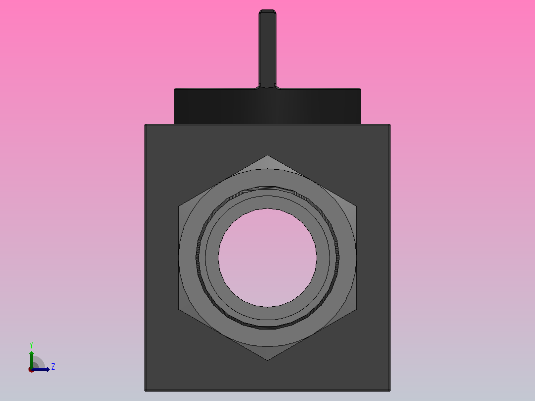 HVSS螺纹连接型[HVSS 03-03(B)] (2)前视图