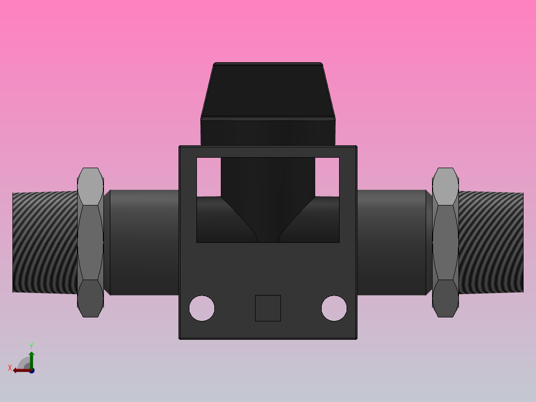 HVSS螺纹连接型[HVSS 03-03(B)] (2)左视图