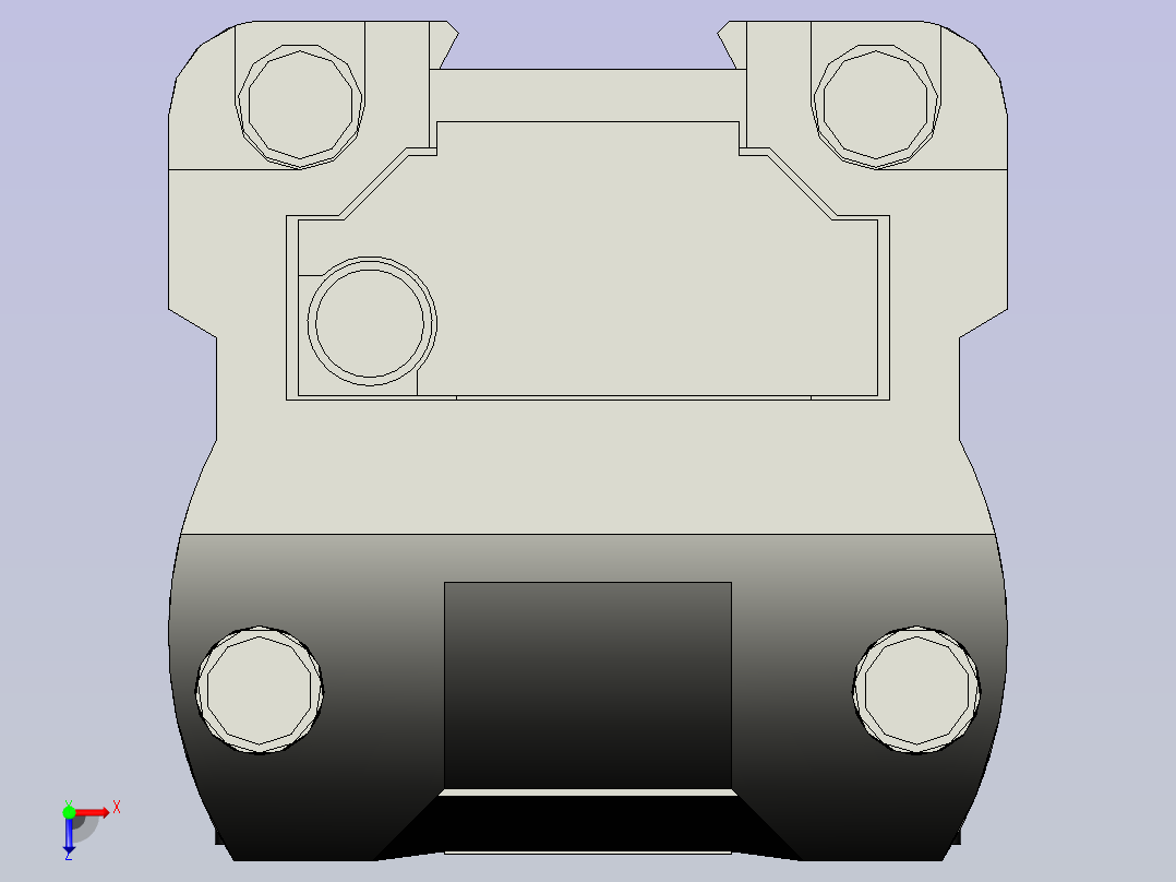 安全光幕俯视图