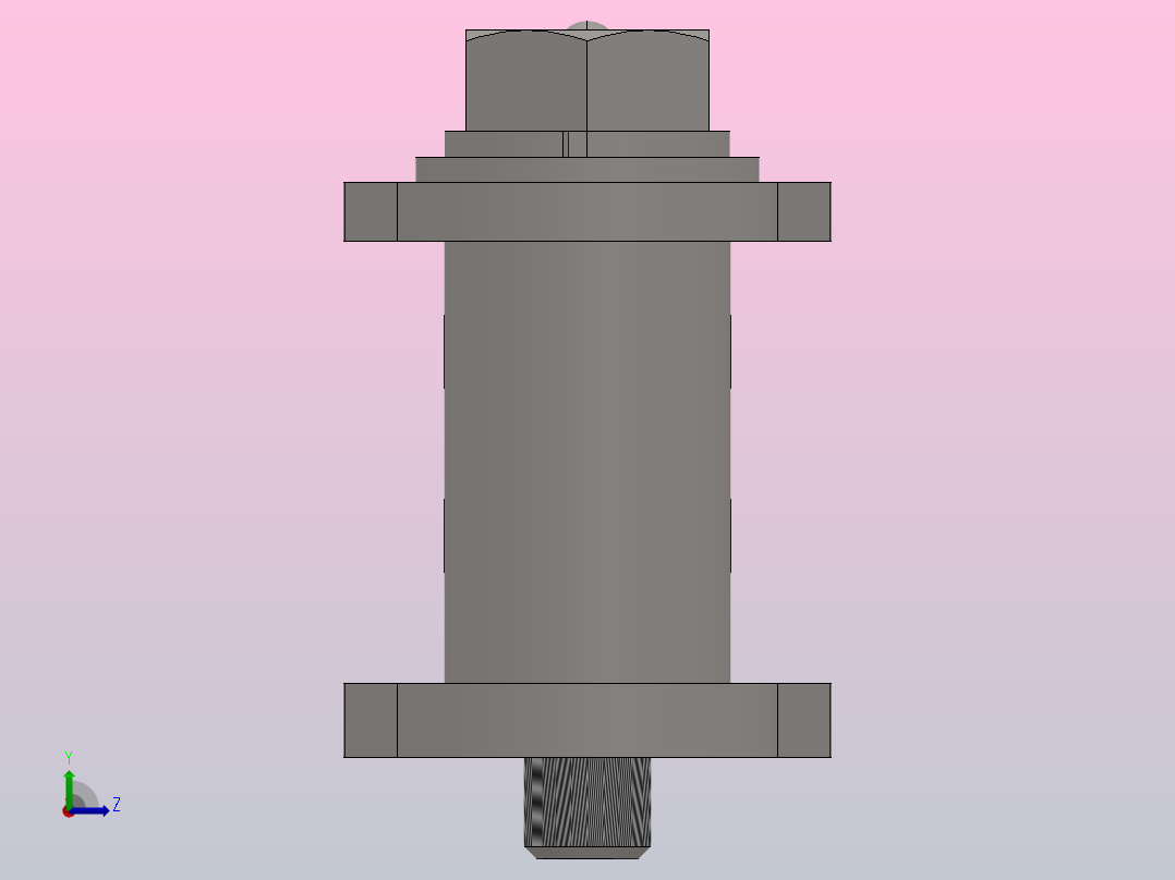 MNP二片式平式固定金具[MNP-201]左视图