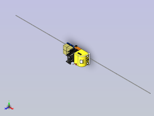 AGV总成、智能化单举升装配型AGV车 02
