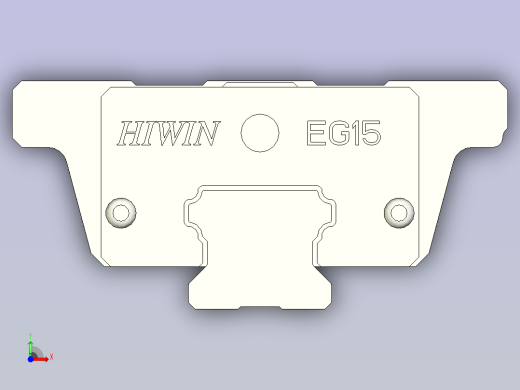HIWIN上银线性导轨-EGW15CA1R160前视缩略图
